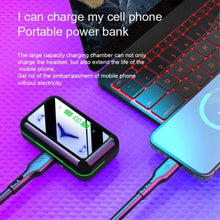 Cargar imagen en el visor de la galería, Auriculares Bluetooth 5.3 Inalámbricos HiFi Estéreo con Micrófono, Pantalla LED e IPX7 a Prueba de Agua - Loomar