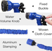 Cargar imagen en el visor de la galería, Manguera de Jardín Expandible con 7 Modos de Pulverización y Adaptadores de Fácil Conexión - Loomar