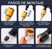 Cargar imagen en el visor de la galería, Pistola de Lavado a Presión Inalámbrica - Hidro Limpiadora Portátil para Coches, Suelos y Jardines - Loomar