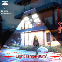 Cargar imagen en el visor de la galería, Lámpara Solar para Exteriores - Iluminación Eficiente y Sostenible en Pared - Loomar
