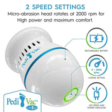 Cargar imagen en el visor de la galería, Lima Eléctrica para Pies Recargable con Aspiradora - Removedor de Callos para una Piel Suave y Exfoliada - Loomar
