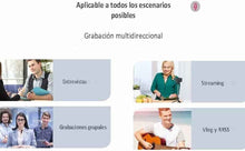 Cargar imagen en el visor de la galería, Micrófono Inalámbrico K9 para Móviles Compatible con iPhone y Android - Calidad Profesional para Vídeos y Podcast - Loomar
