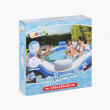Cargar imagen en el visor de la galería, Piscina Inflable Familiar con Asientos y Posavasos - Ideal para 4 Personas - Loomar
